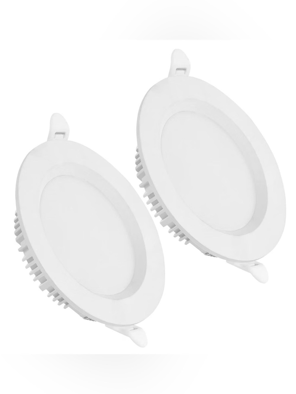 2 Pack 24W LED Ceiling Light 2400lm 3200K Warm White LED Downlights